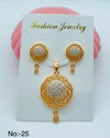 Designer Matte Gold Pandal Butti Set 2 Catalog
